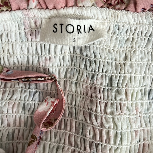 Storia romantic floral tiered ruffle mini dress - Picture 7 of 8